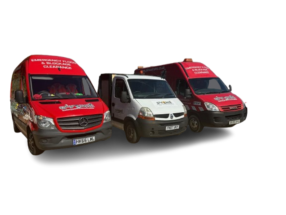 Three vehicles from the G-Force fleet
